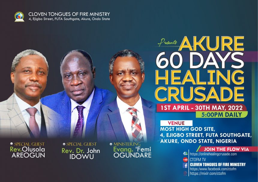 AKURE 60 DAYS HEALING CRUSADE
